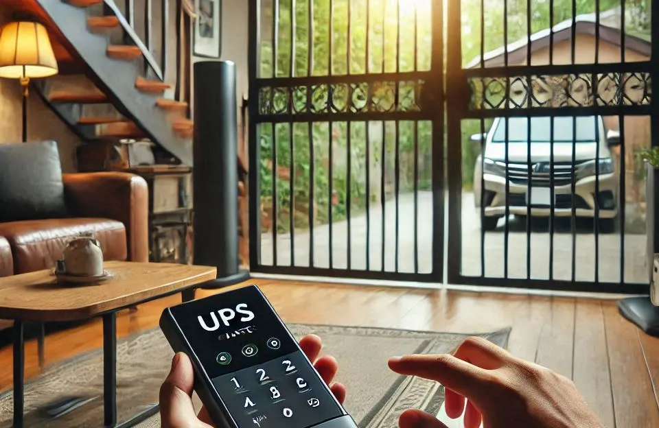 Nobreak para Portão Automático UPS Gate 1200 1BA Bivolt Universal