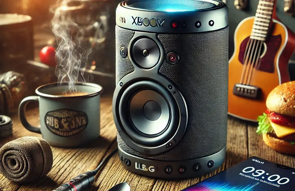 LG XBOOM RNC7: Bluetooth, Graves Potentes e Versatilidade