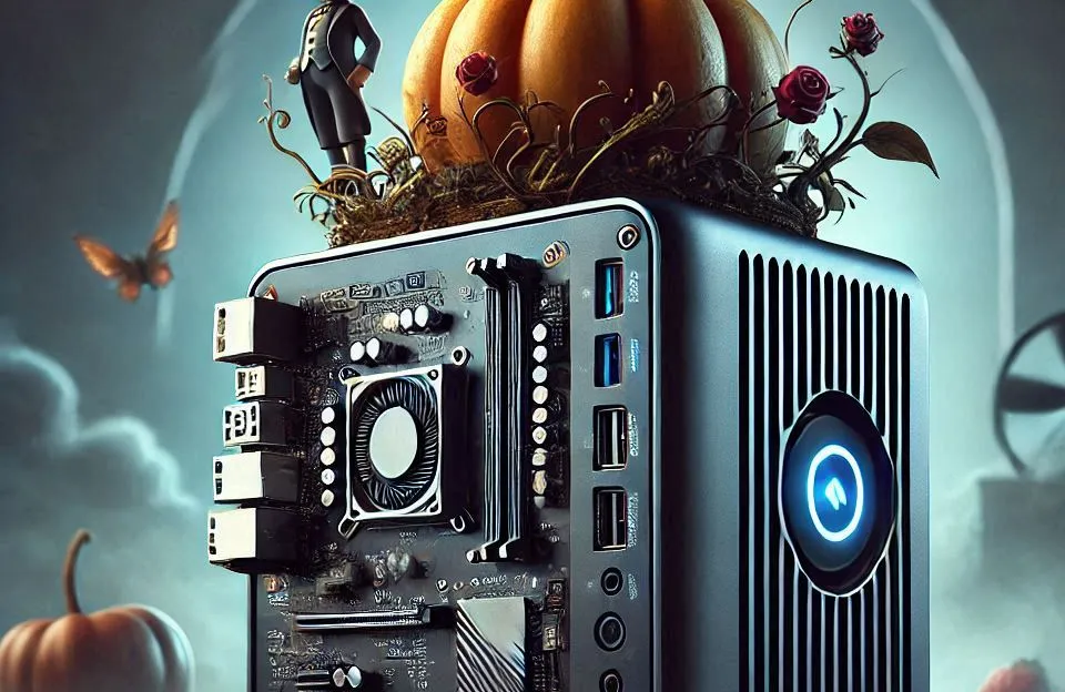 Mini Pc Desktop Intel Core I7 16GB RAM SSD 240GB Win11