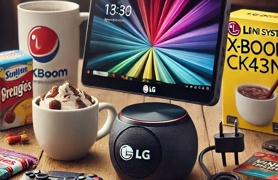 Mini System LG XBOOM CK43N: Potência e Conectividade