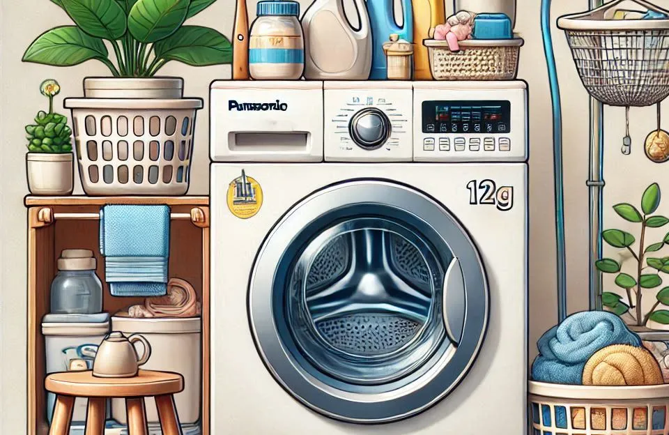 Máquina de Lavar Panasonic 12kg NA-F120B1TA: Compacta e Econômica