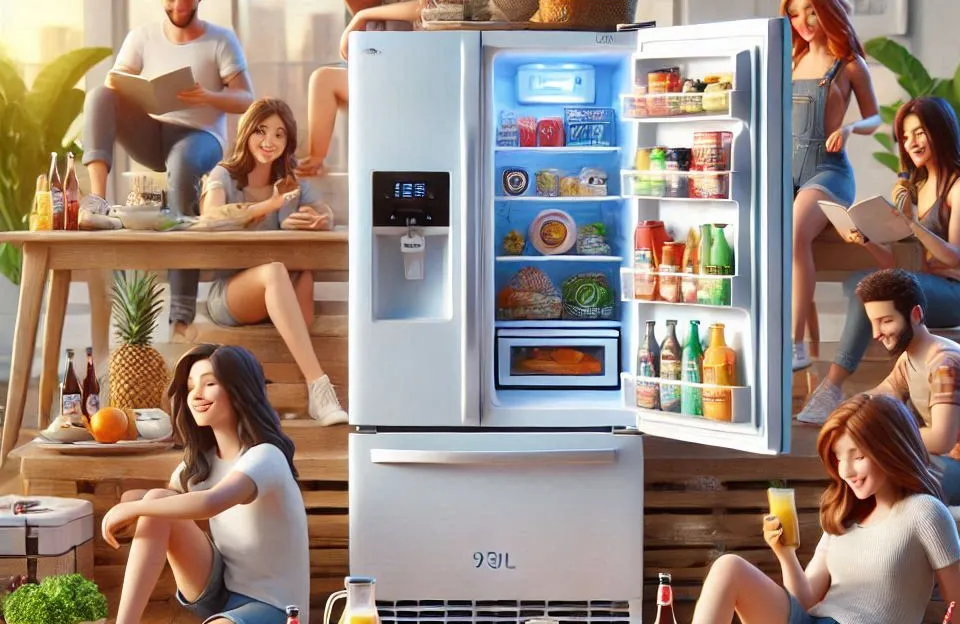 Frigobar 93L com Economia e Praticidade: Conheça o Midea 220V