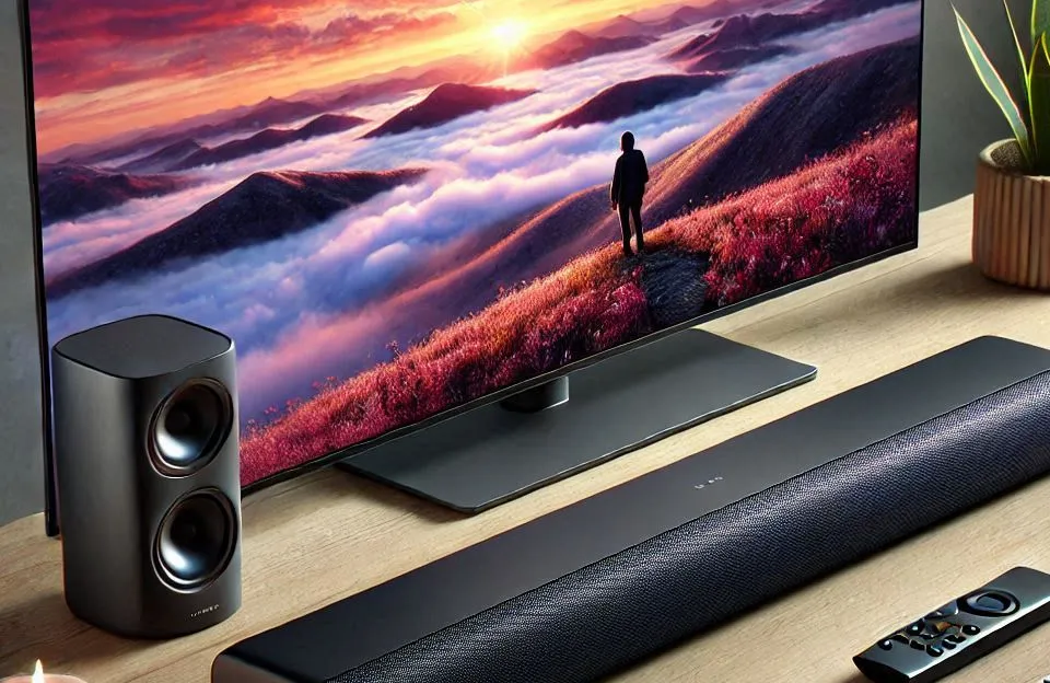 Soundbar Samsung HW-B550: Áudio Potente e Design Elegante