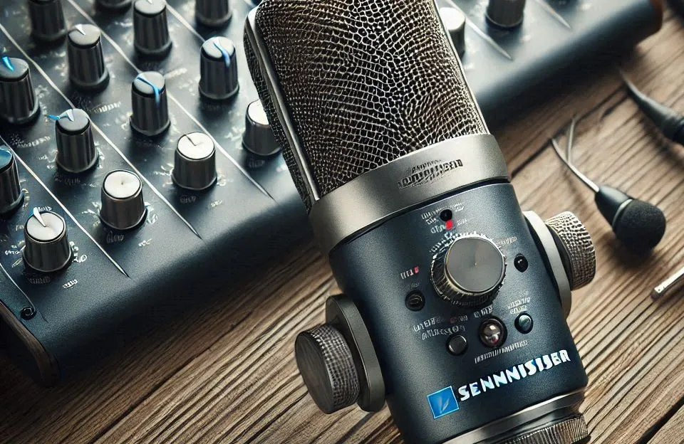 Microfone Memory Mic Condensador Sennheiser: Qualidade e Praticidade