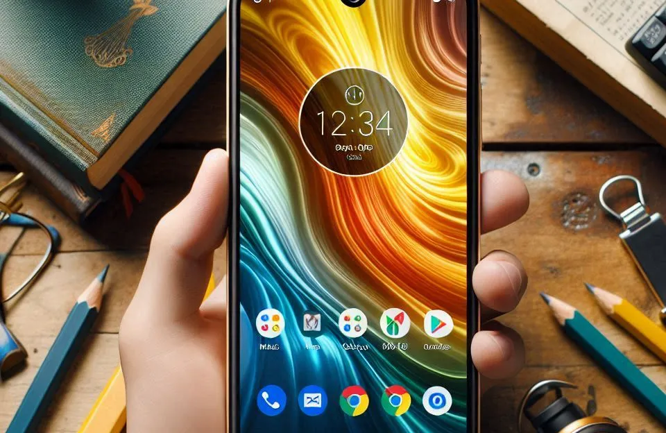 Smartphone Motorola Moto g05 128GB com 12GB de RAM e Câmera de 50MP
