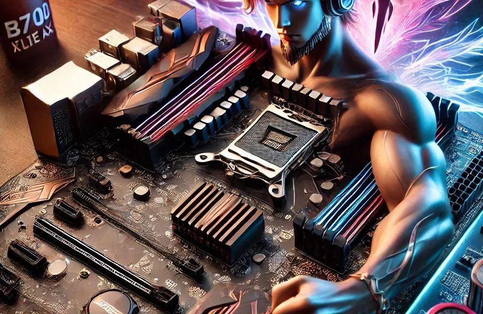 Placa Mãe Gigabyte B760M AORUS ELITE X AX: Potência e Conectividade