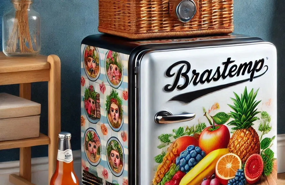 Frigobar Brastemp Retrô 76 Litros com Estilo e Versatilidade