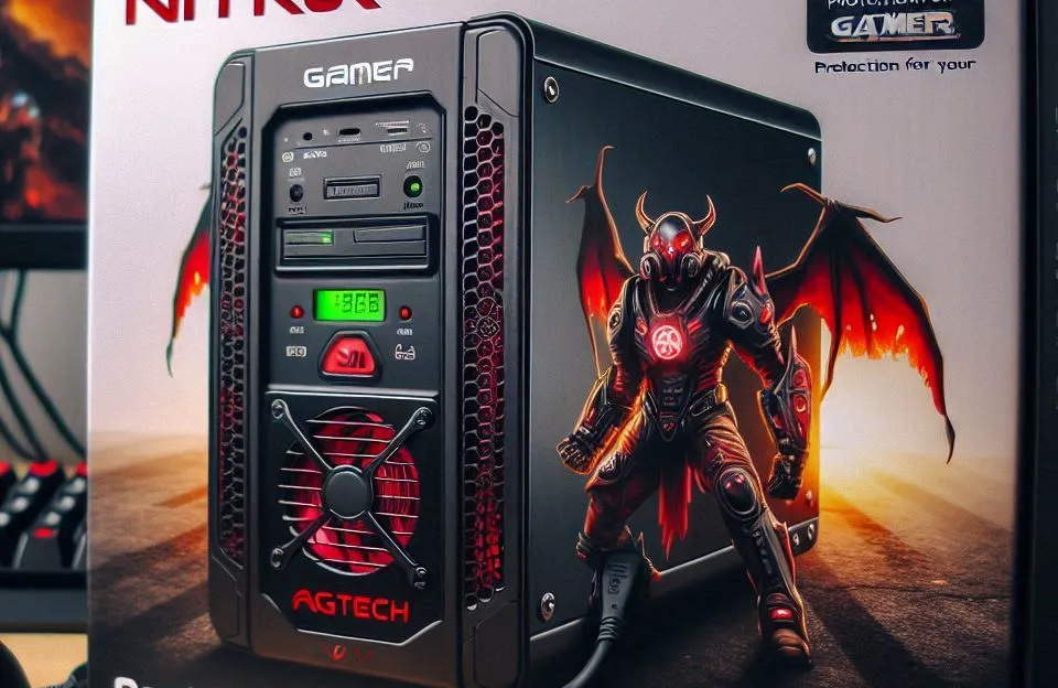 Nobreak Gamer One Up Nitro 1.000VA RAGTECH - Proteção para Seu PC Gamer
