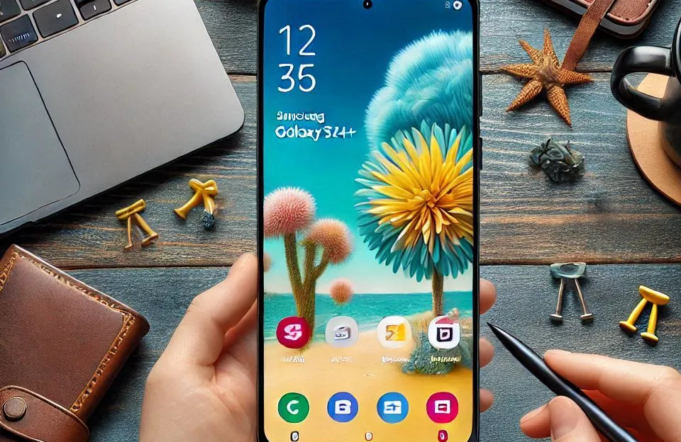 Smartphone Samsung Galaxy S24+: Câmera de 12MP e Tela 6.7"