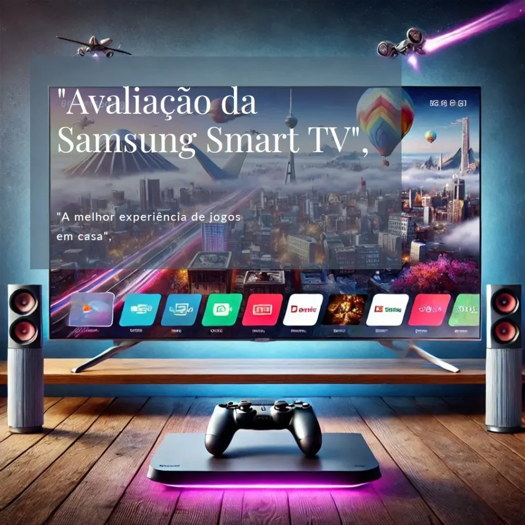 Samsung Smart Gaming TV 55" Neo QLED 4K: Potência e Imersão