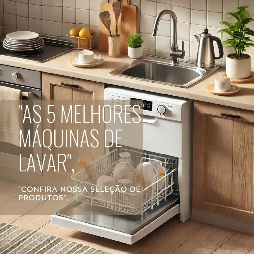Lista de 5 Melhores:  maquina de lavar louca pequena