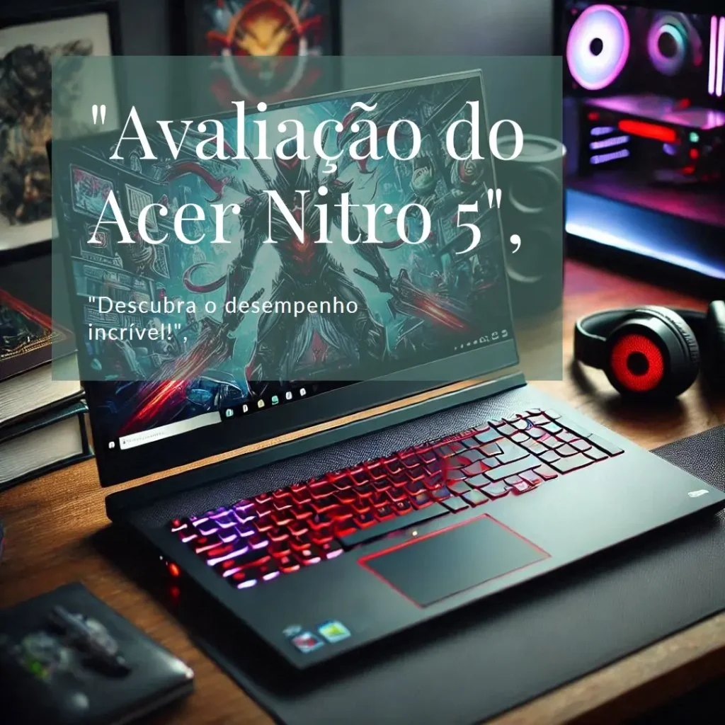 Acer Nitro 5: Laptop Gamer com Alta Performance e Tela de 17,3"