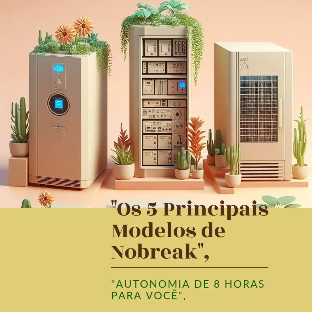 Os 5 Principais Modelos de nobreak autonomia 8 horas