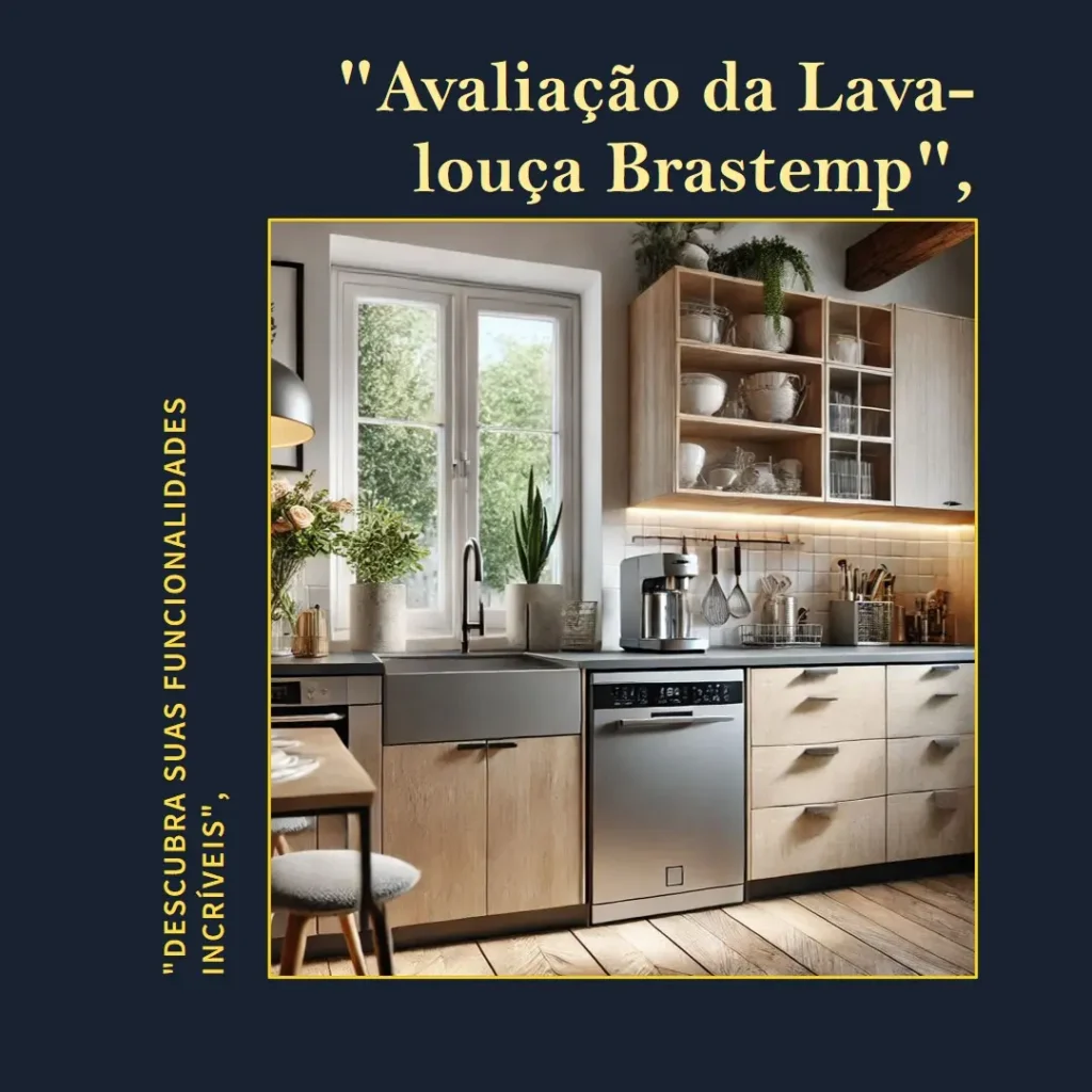 Lava-louça Brastemp 14 Serviços com Ciclo Pesado – Alta Performance para Sua Cozinha