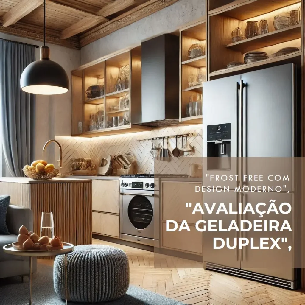 Geladeira Duplex Frost Free 461 litros A+++ com Turbo Control e Fresh Box