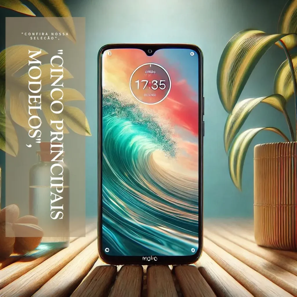 Cinco Principais Modelos de celular Moto G55