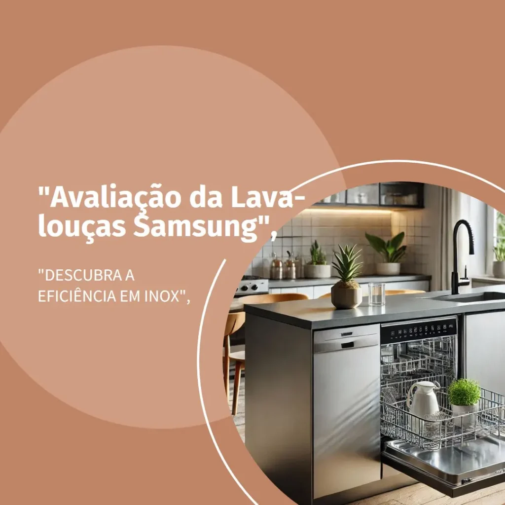 Samsung Lava-louças com 14 Serviços Inox (220V): Economia e Praticidade