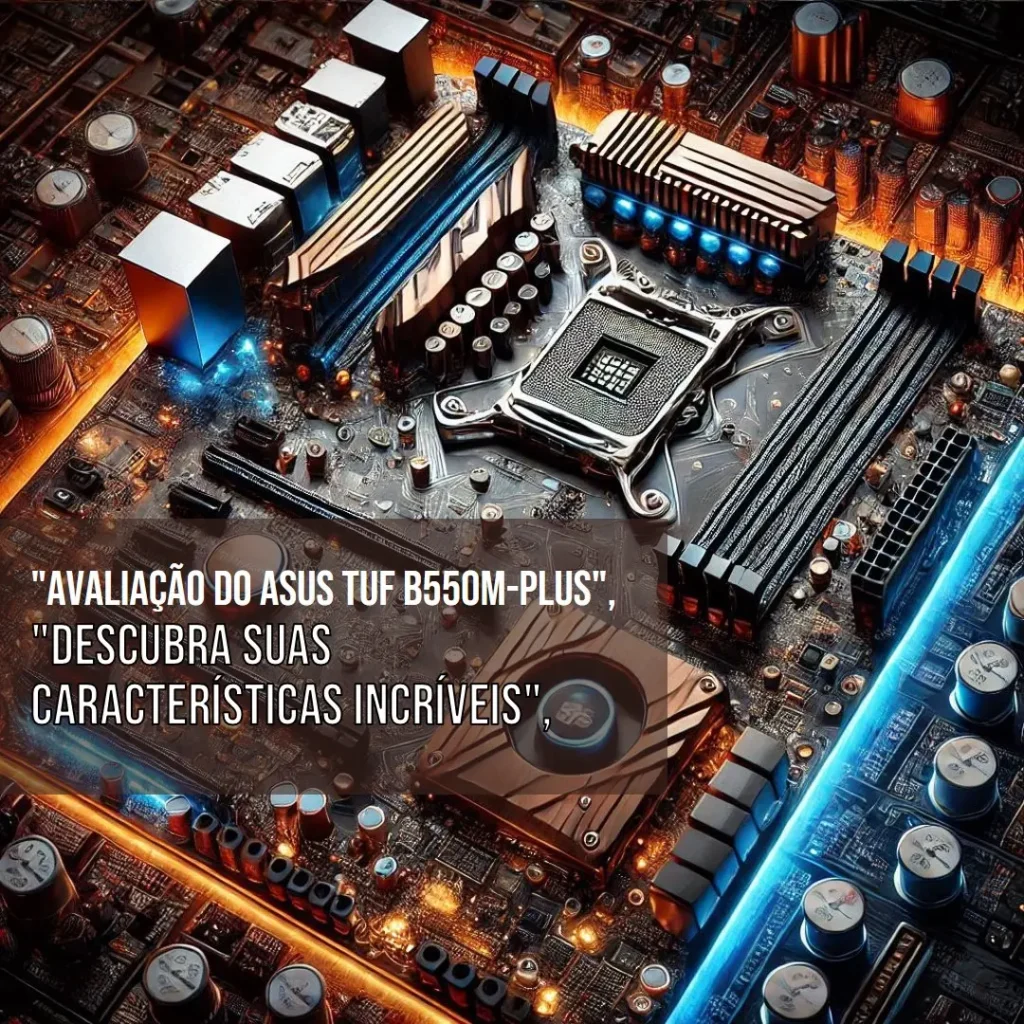 ASUS TUF Gaming B550M-PLUS WIFI II: Potência e Desempenho Confiável