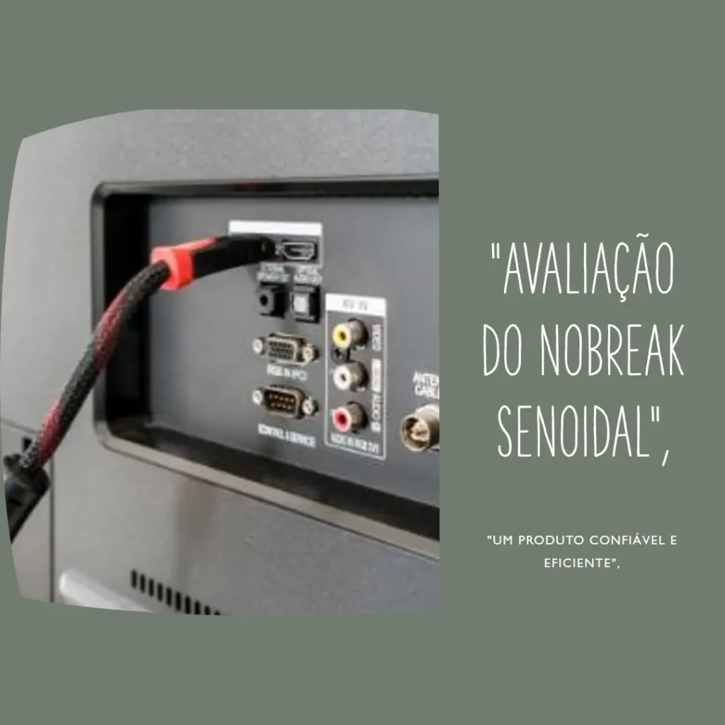 Nobreak UPS Senoidal Universal 3200: Alta Potência e Confiabilidade