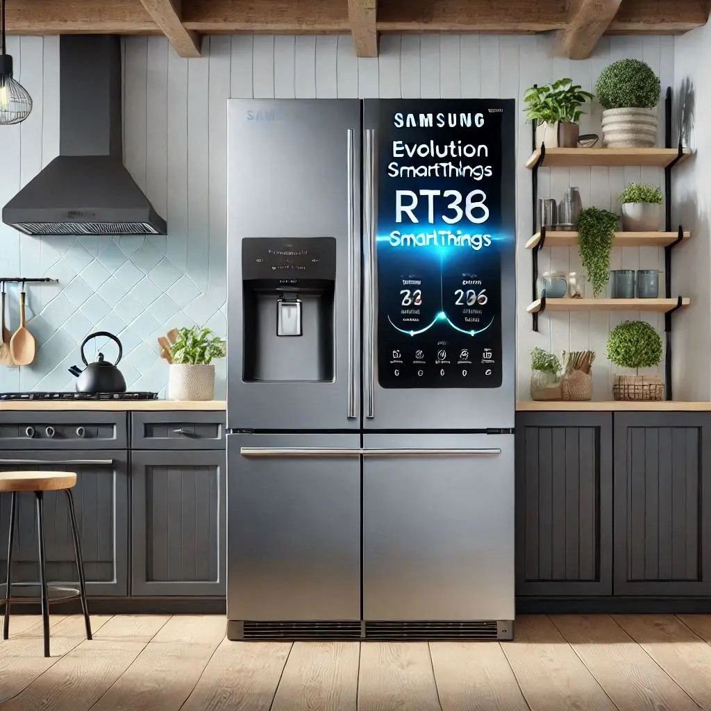 Samsung Geladeira Duplex Evolution SmartThings RT38 391L Bivolt Inox