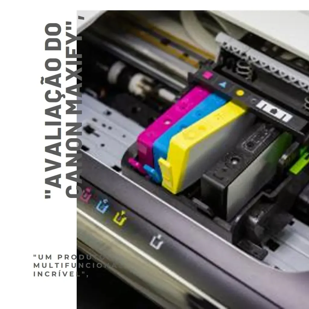 Multifuncional Canon Mega Tank MAXIFY GX5010: Alta Produtividade e Economia