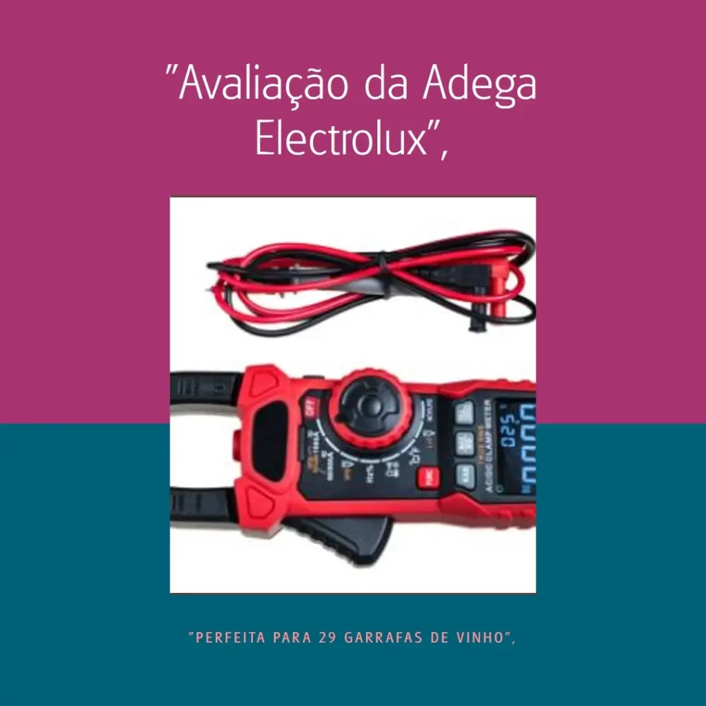 Adega Electrolux 29 Garrafas com Dual Zone e Painel Digital