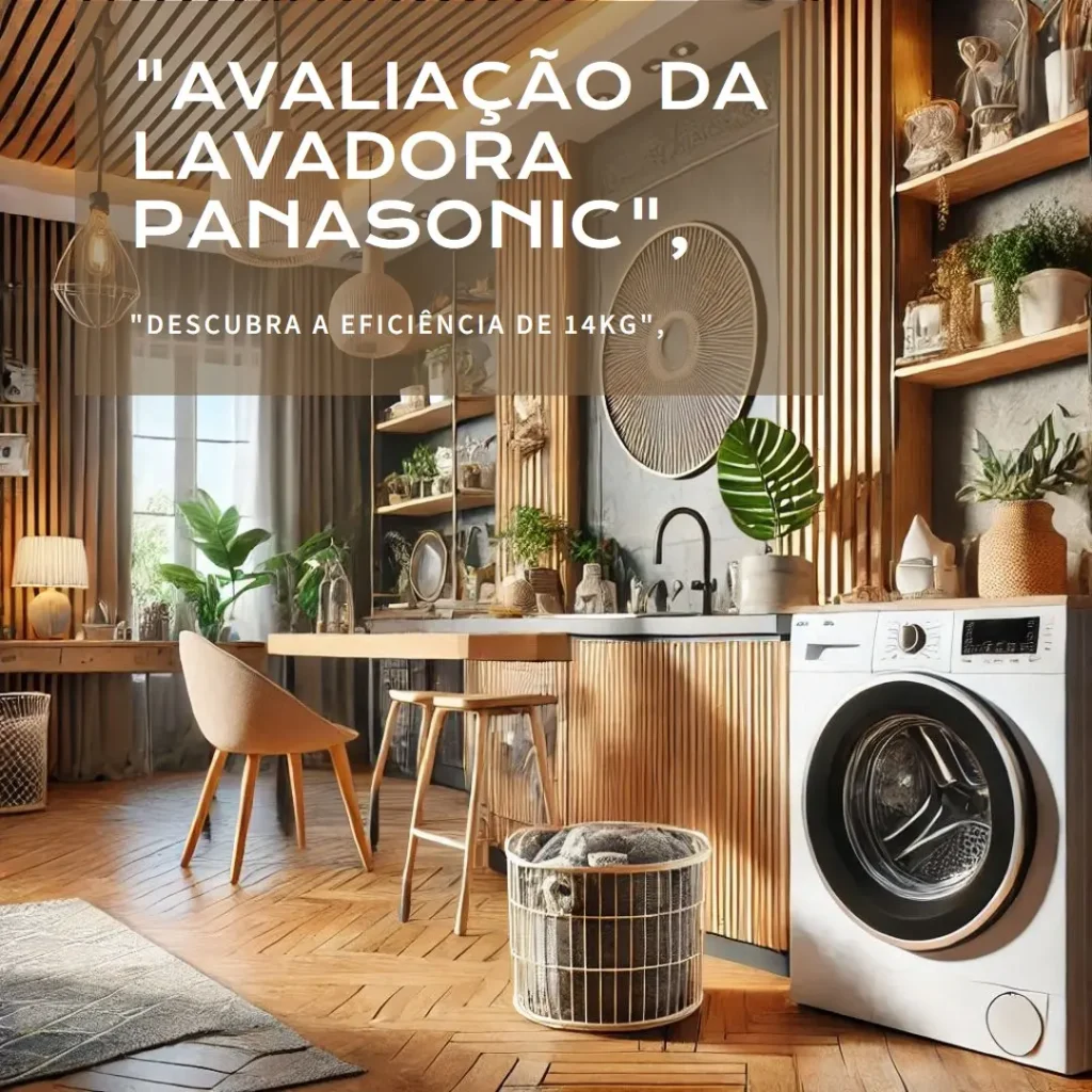 Lavadora de Roupas Panasonic 14kg NA-F140B1WB 110V