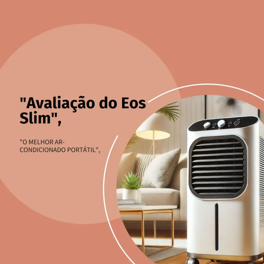Ar-condicionado Portátil 12000 Btus Eos Slim Eap12f 220v