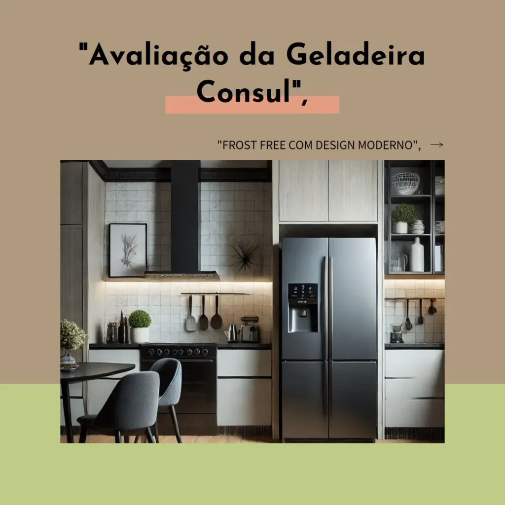 Geladeira Consul Frost Free 300L com Freezer Supercapacidade