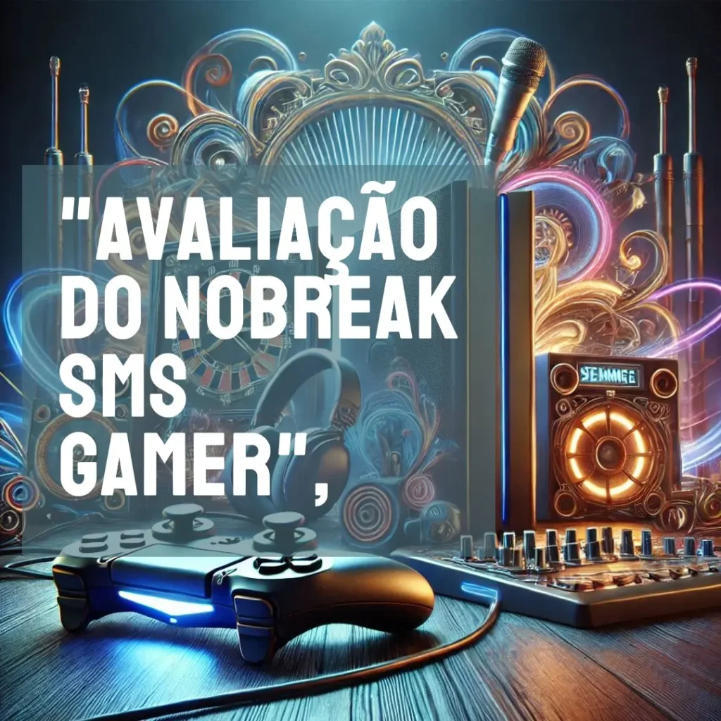Nobreak SMS Gamer 1500 VA Senoidal: Potência e Proteção