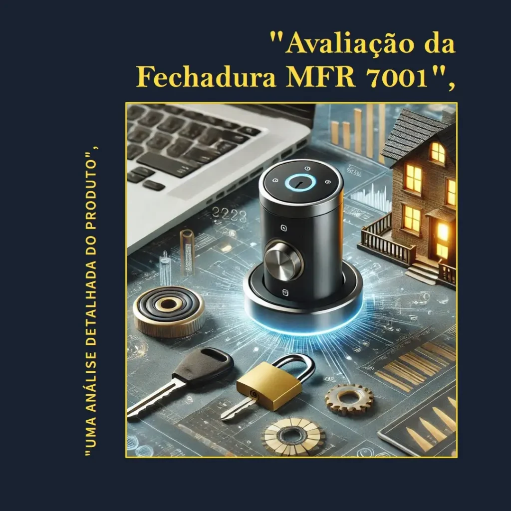 Fechadura Inteligente MFR 7001: Segurança e Tecnologia