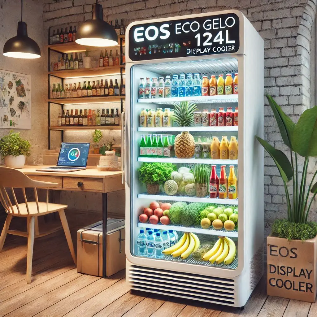 Refrigerador Expositor Vertical Eos Eco Gelo 124L – Compacto e Versátil