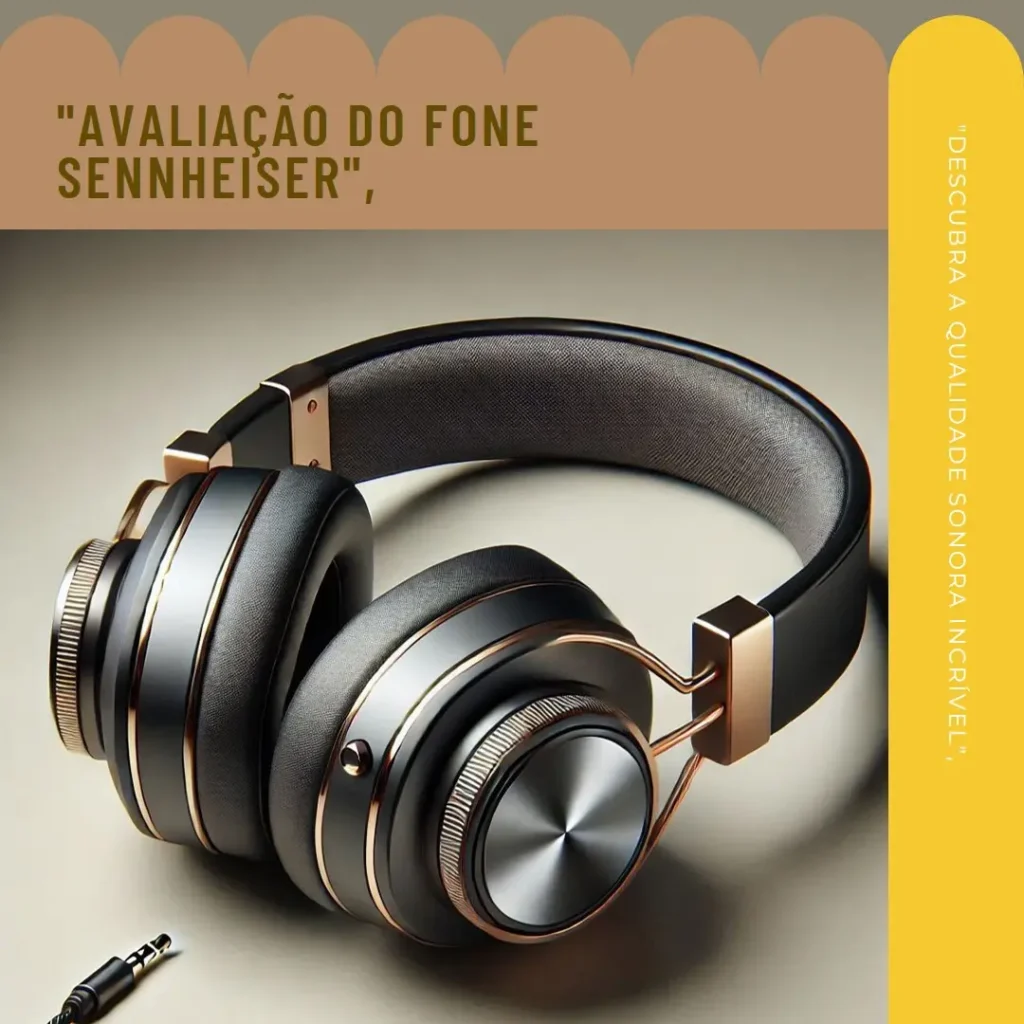 Fone sem Fio Sennheiser HD 450BT: Qualidade Superior com Cancelamento de Ruído