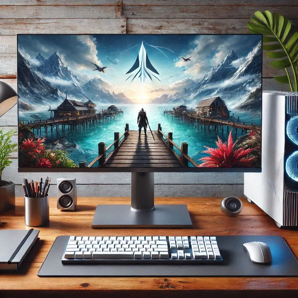 Monitores Horizon e Kit com Suporte Branco Z PRO 27-165Hz