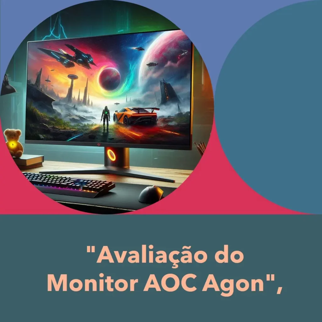 Monitor Gamer AOC Agon 32" Curvo 165Hz 1ms FreeSync