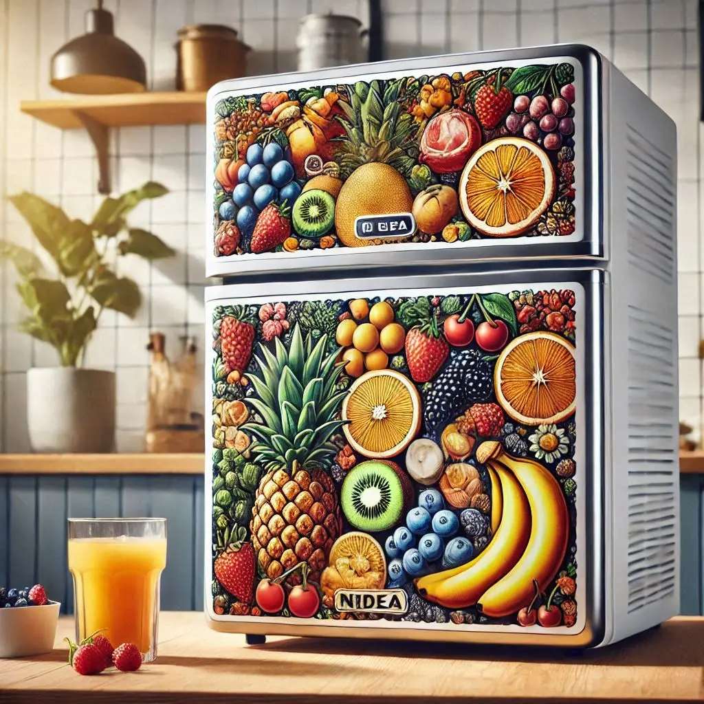 Frigobar Retrô 95L 110V Midea: Compacto, Elegante e Funcional