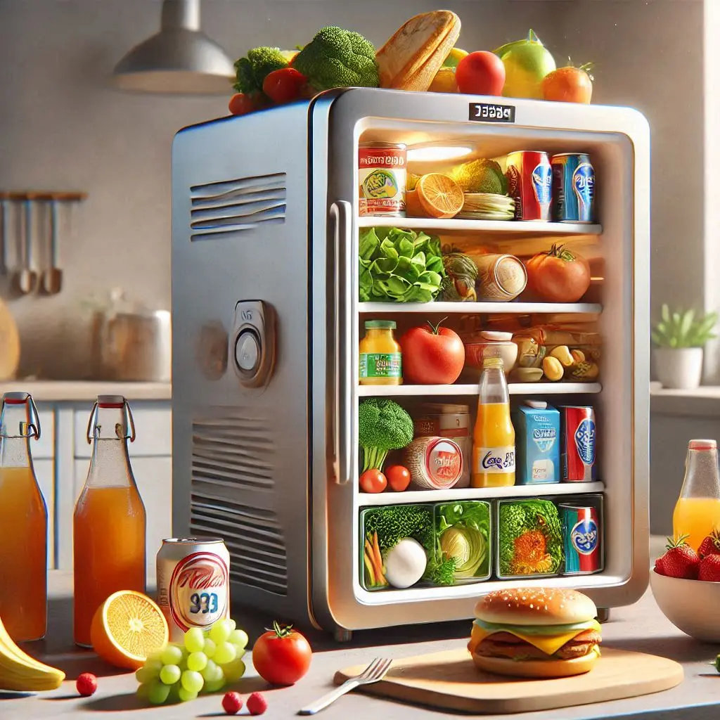Frigobar 93L INOX 220V Midea: Compacto, Elegante e Eficiente