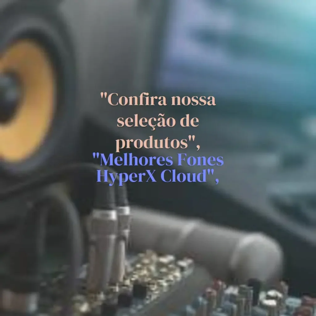 Melhores 5 fone Hyperx cloud flight