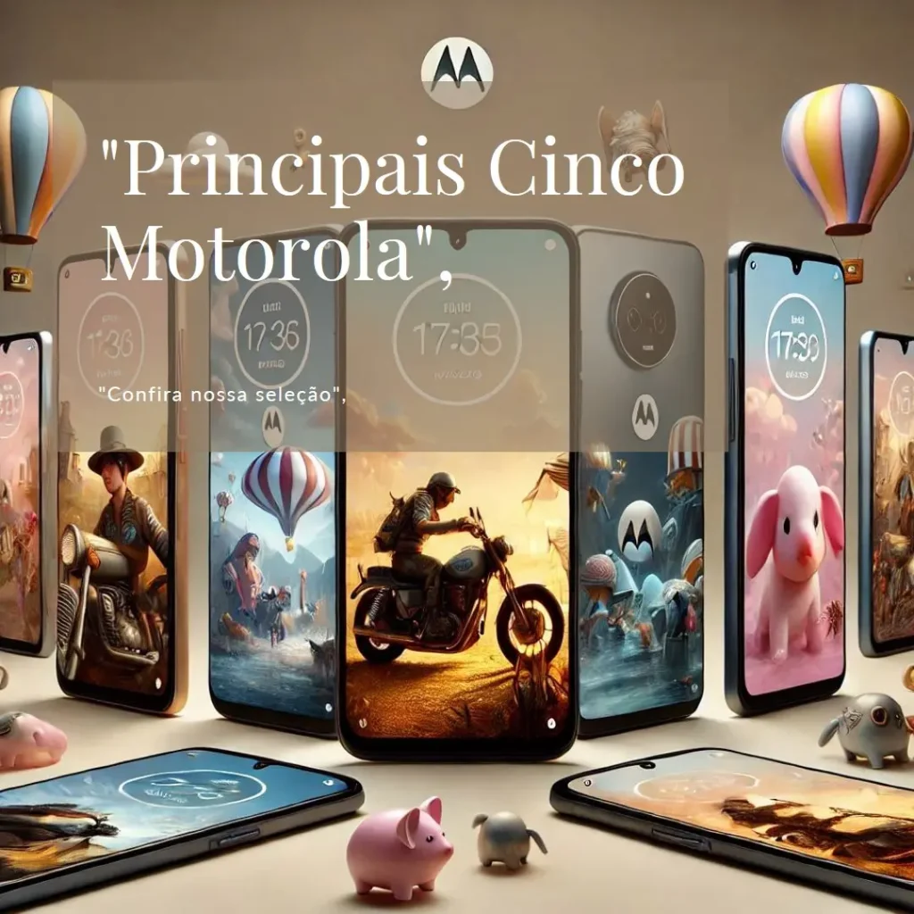 Principais Cinco Motorola lançamento