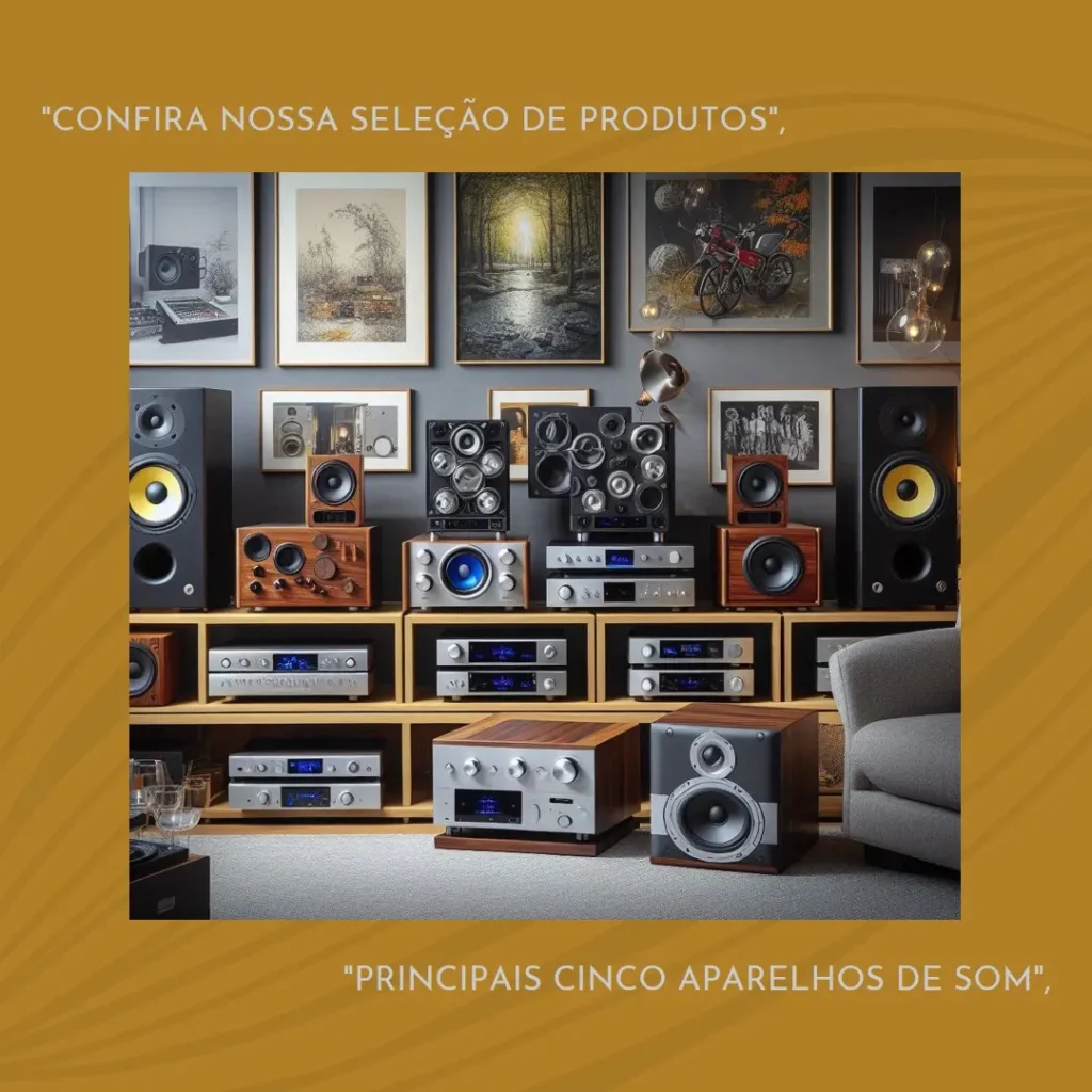 Principais Cinco aparelho de som aiwa
