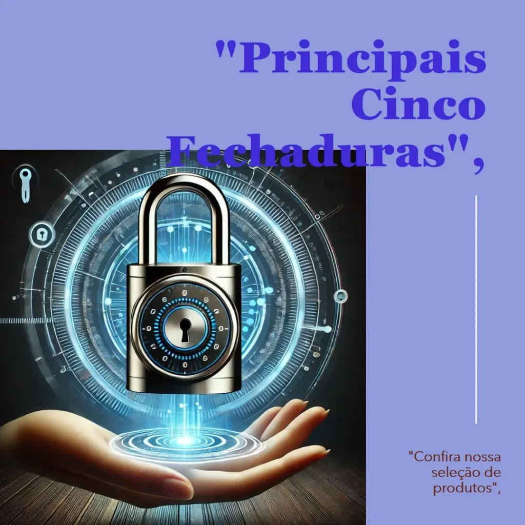 Principais Cinco fechadura digital Intelbras fr10
