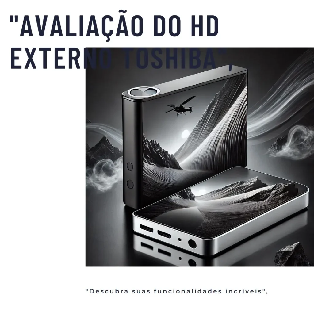 HD Externo Toshiba Canvio Basics 4TB: Desempenho e Portabilidade