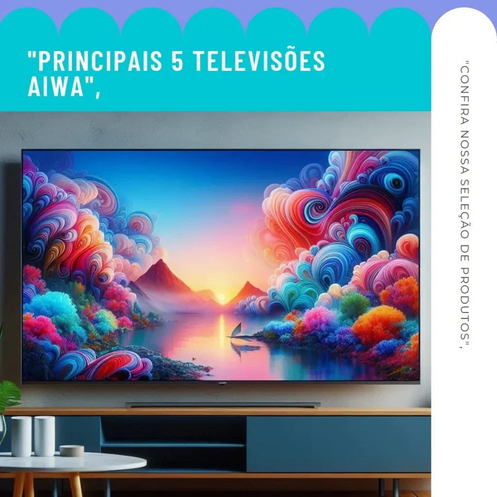 Principais 5 televisão aiwa 50 polegadas