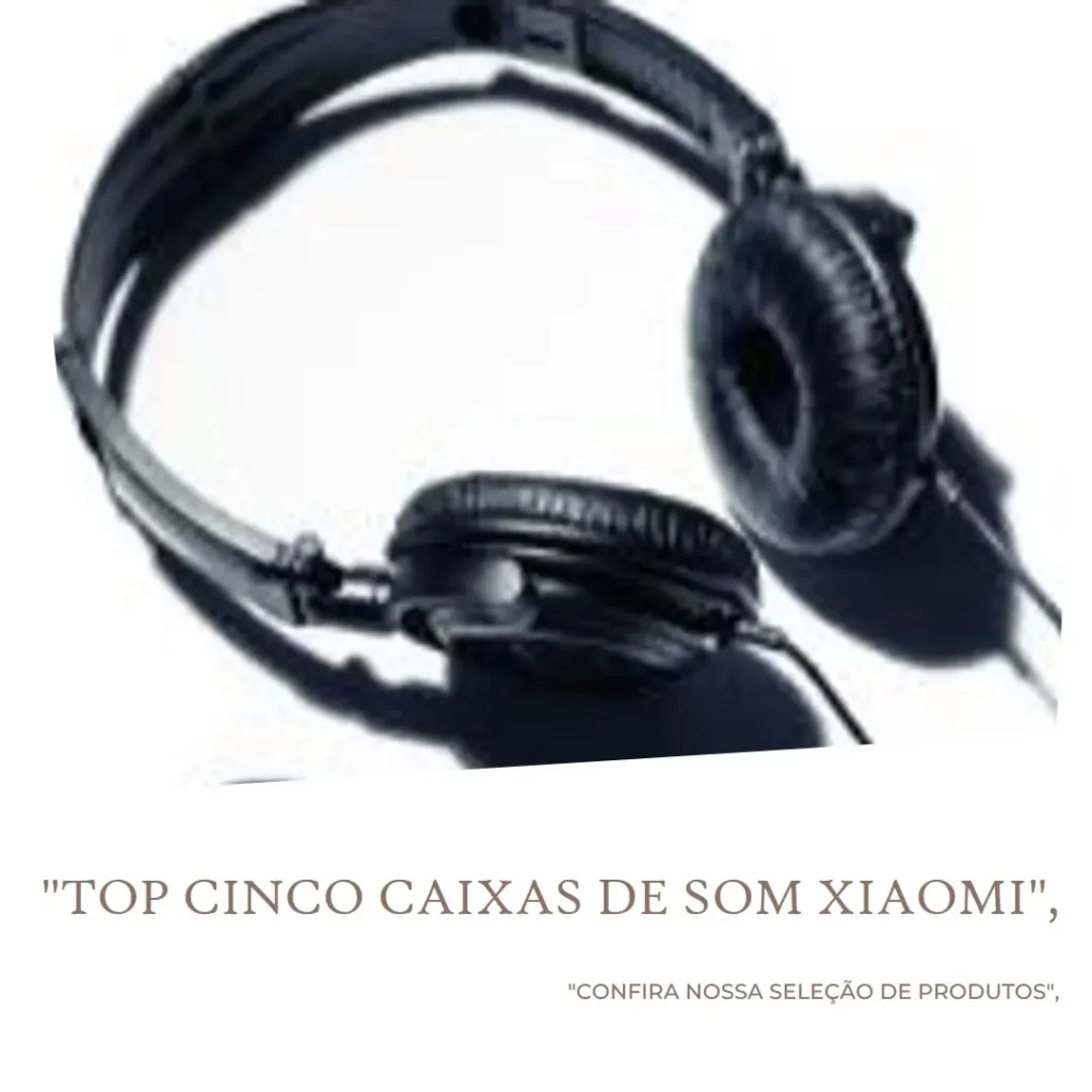 Top Cinco caixa de som Xiaomi
