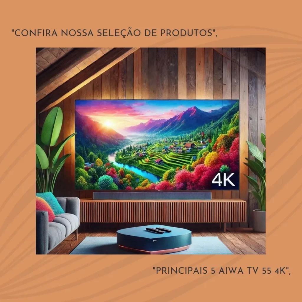 Principais 5 aiwa tv 55 4k