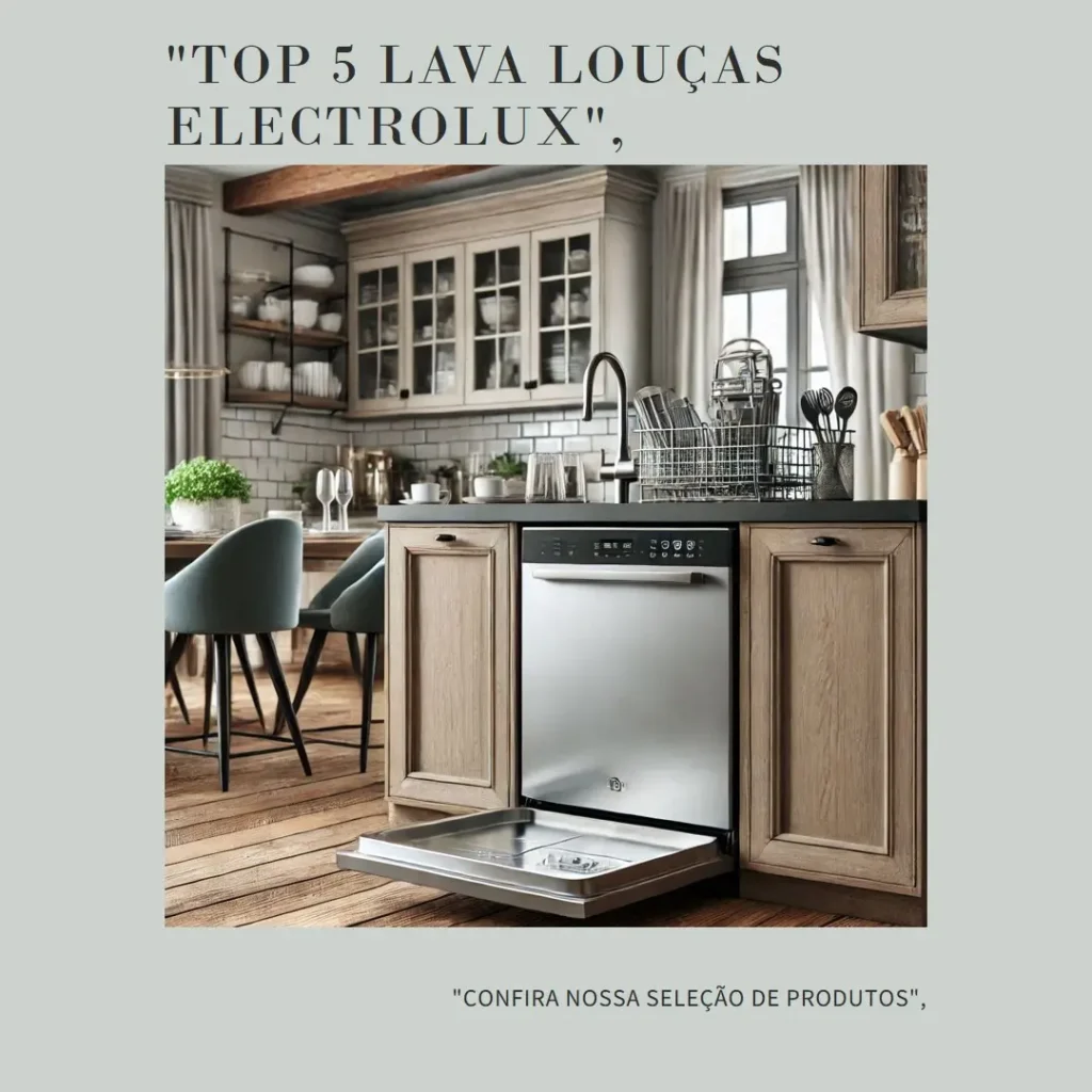 Top 5 lava louca Electrolux 8 servicos