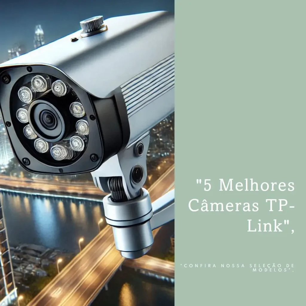5 Melhores Modelos de camera de segurança wifi externa TP-Link Tapo c500