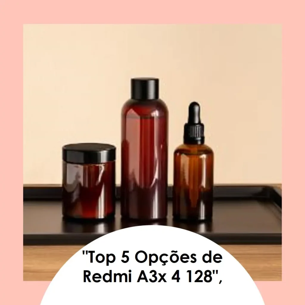 Top 5 Opções de Redmi A3x 4 128