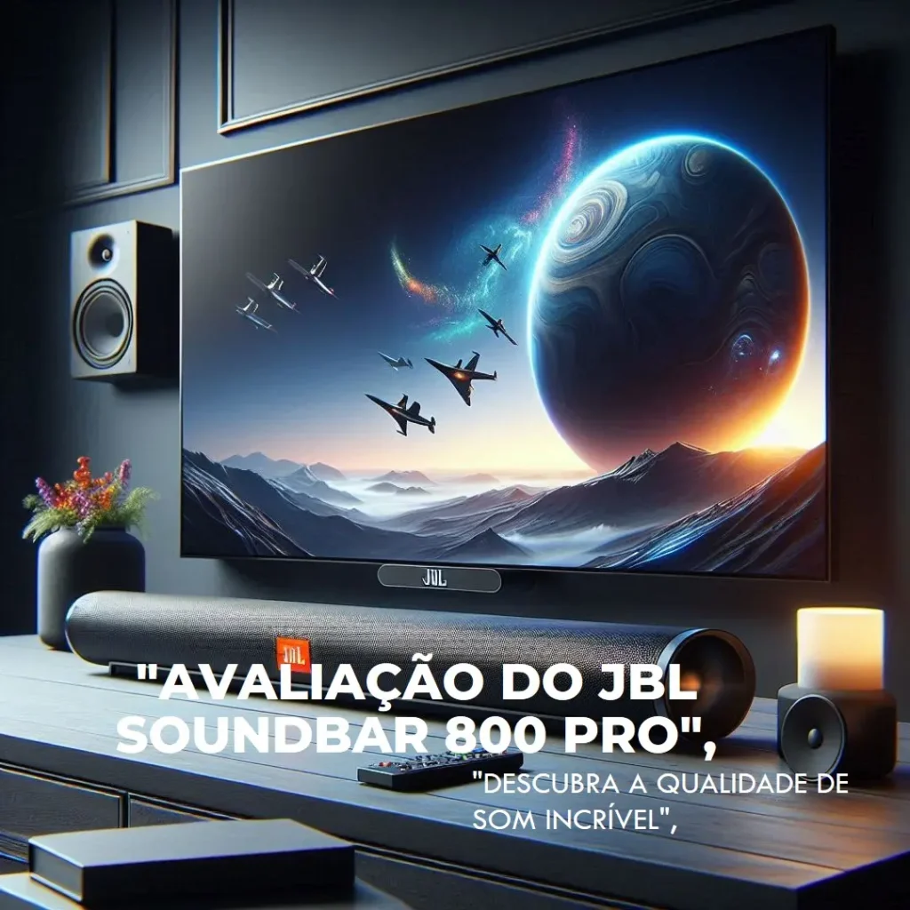 JBL Soundbar Bar 800 Pro: Qualidade de Som e Imersão 3D