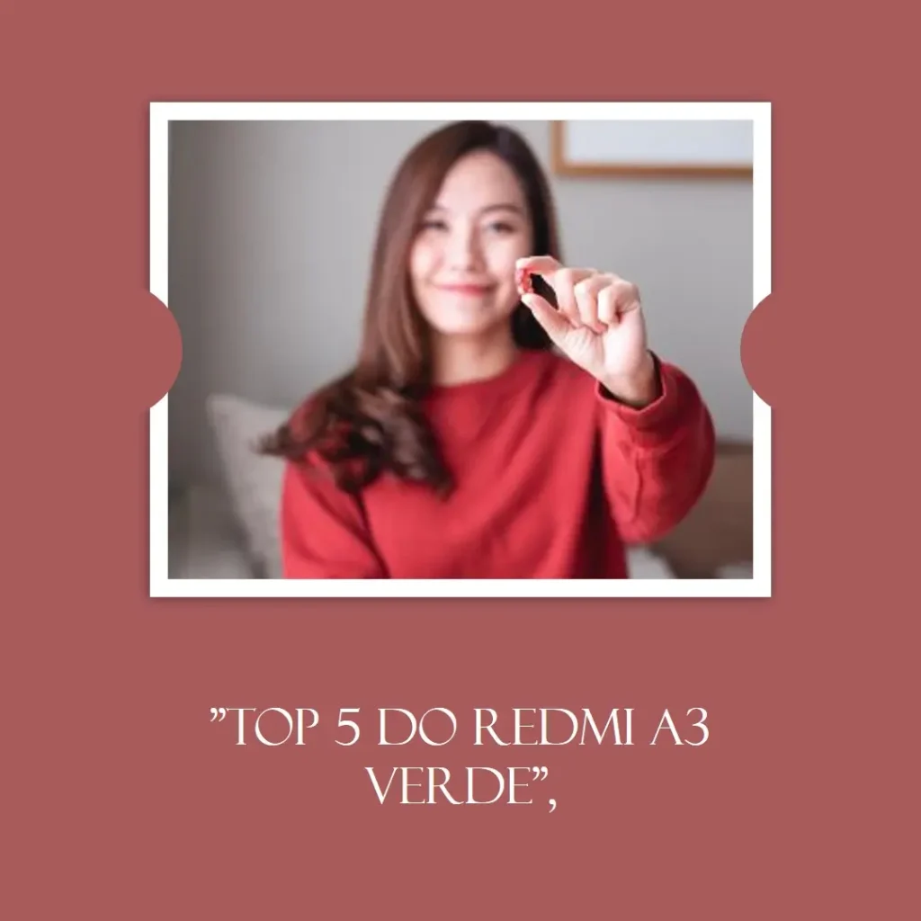 Top 5 Redmi A3 verde